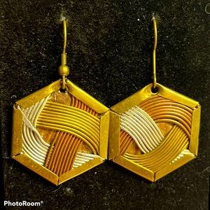 Vintage 60s style dangle earrings